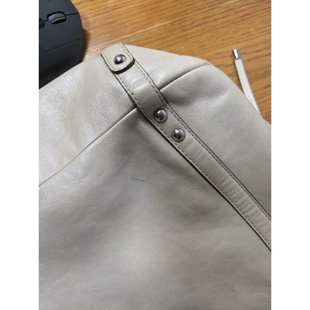 Coach Audrey Beige Flagship Exotic Andie Tote XL 17027 Demo